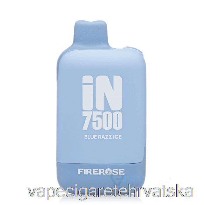 Vape Hrvatska Firerose In7500 Disposable Blue Razz Ice